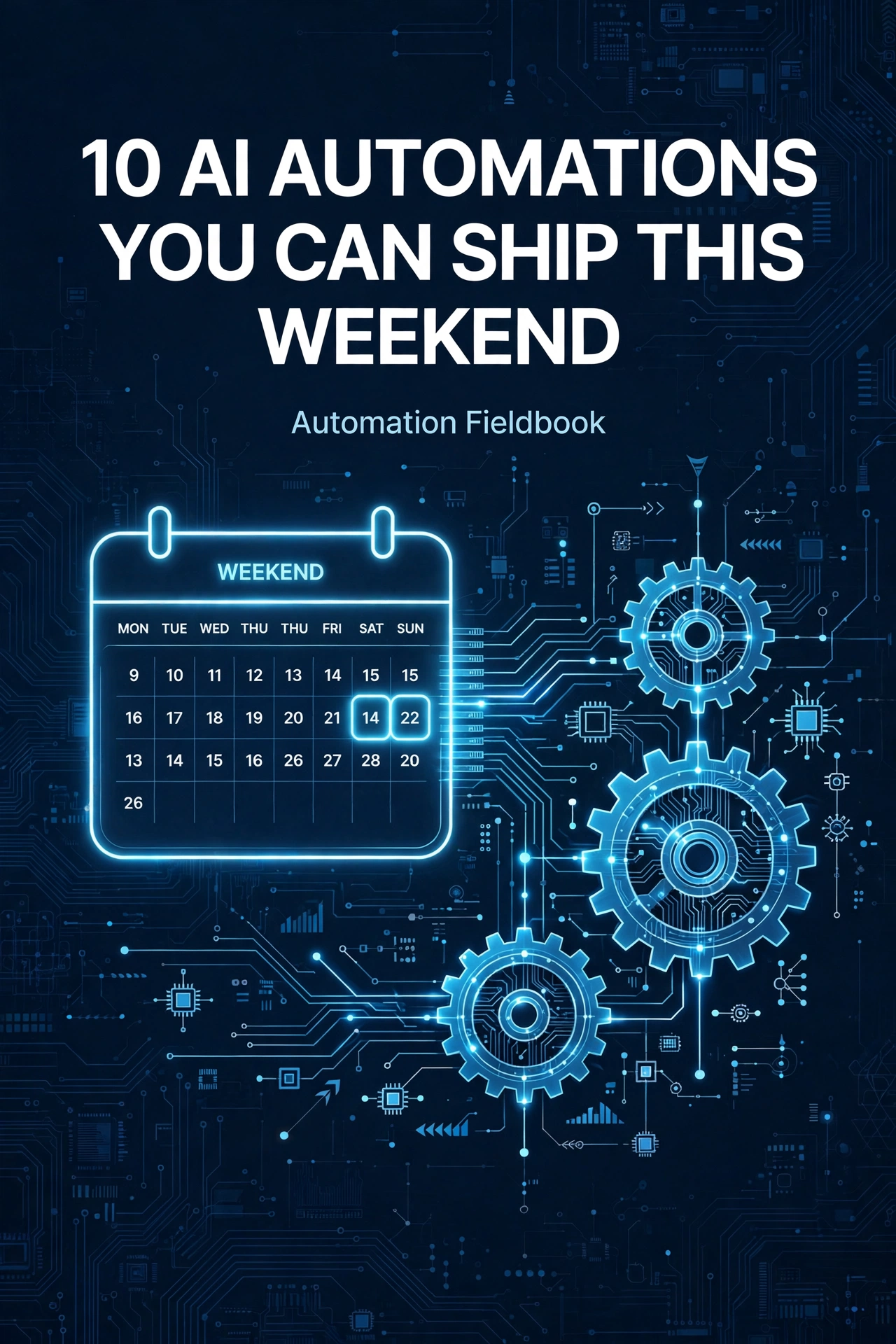 Cover of 10 AI Automations You Can Ship This Weekend